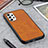 Soft Luxury Leather Snap On Case Cover B08H for Samsung Galaxy A53 5G Brown