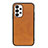 Soft Luxury Leather Snap On Case Cover B08H for Samsung Galaxy A73 5G