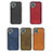 Soft Luxury Leather Snap On Case Cover B08H for Samsung Galaxy M33 5G