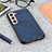 Soft Luxury Leather Snap On Case Cover B08H for Samsung Galaxy S21 FE 5G