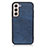 Soft Luxury Leather Snap On Case Cover B08H for Samsung Galaxy S22 Plus 5G