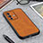 Soft Luxury Leather Snap On Case Cover B08H for Vivo V23 Pro 5G
