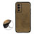 Soft Luxury Leather Snap On Case Cover B08H for Vivo V23e