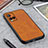 Soft Luxury Leather Snap On Case Cover B08H for Vivo Y21