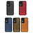 Soft Luxury Leather Snap On Case Cover B08H for Xiaomi Redmi K50 5G