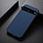 Soft Luxury Leather Snap On Case Cover B09H for Google Pixel 7 Pro 5G Blue