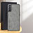 Soft Luxury Leather Snap On Case Cover C01 for Samsung Galaxy S24 5G Gray