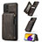 Soft Luxury Leather Snap On Case Cover C01S for Samsung Galaxy A72 5G