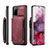 Soft Luxury Leather Snap On Case Cover C01S for Samsung Galaxy S20 Plus Red