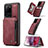 Soft Luxury Leather Snap On Case Cover C01S for Samsung Galaxy S20 Ultra