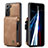 Soft Luxury Leather Snap On Case Cover C01S for Samsung Galaxy S21 FE 5G