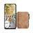 Soft Luxury Leather Snap On Case Cover C01S for Samsung Galaxy S21 FE 5G