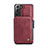 Soft Luxury Leather Snap On Case Cover C02S for Samsung Galaxy S21 FE 5G