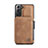 Soft Luxury Leather Snap On Case Cover C02S for Samsung Galaxy S21 FE 5G