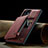 Soft Luxury Leather Snap On Case Cover C02S for Samsung Galaxy S22 Ultra 5G