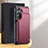 Soft Luxury Leather Snap On Case Cover C02S for Samsung Galaxy S24 5G Red