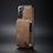 Soft Luxury Leather Snap On Case Cover C03S for Samsung Galaxy S21 5G