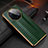 Soft Luxury Leather Snap On Case Cover DL1 for Huawei Mate 50 RS Green