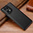 Soft Luxury Leather Snap On Case Cover DL1 for Oppo Find X5 Pro 5G Black