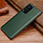 Soft Luxury Leather Snap On Case Cover DL1 for Vivo X60 Pro 5G Green