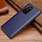 Soft Luxury Leather Snap On Case Cover DL1 for Xiaomi Mi 11i 5G Blue