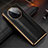 Soft Luxury Leather Snap On Case Cover DL2 for Huawei Mate 50 RS Black