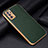Soft Luxury Leather Snap On Case Cover DL2 for Oppo Reno6 5G Green