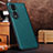 Soft Luxury Leather Snap On Case Cover DL3 for Huawei Honor 90 5G Green