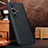 Soft Luxury Leather Snap On Case Cover DL3 for Huawei Nova 11 Black