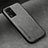 Soft Luxury Leather Snap On Case Cover DY1 for Huawei Honor V40 5G Gray