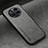 Soft Luxury Leather Snap On Case Cover DY1 for Huawei Mate 50 Pro Gray