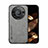 Soft Luxury Leather Snap On Case Cover DY1 for Huawei Mate 60 Pro Gray