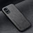 Soft Luxury Leather Snap On Case Cover DY1 for Oppo A58 5G Black