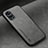 Soft Luxury Leather Snap On Case Cover DY1 for Oppo A98 5G Gray