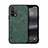 Soft Luxury Leather Snap On Case Cover DY1 for Oppo F19 Green