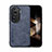 Soft Luxury Leather Snap On Case Cover DY1 for Oppo Reno11 Pro 5G Blue