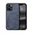 Soft Luxury Leather Snap On Case Cover DY1 for Realme 9i 5G Blue