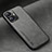 Soft Luxury Leather Snap On Case Cover DY1 for Realme Narzo N55 Gray