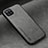 Soft Luxury Leather Snap On Case Cover DY1 for Samsung Galaxy A22s 5G Gray