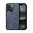 Soft Luxury Leather Snap On Case Cover DY1 for Vivo iQOO Neo7 5G Blue