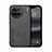 Soft Luxury Leather Snap On Case Cover DY1 for Vivo X90 5G Black