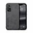 Soft Luxury Leather Snap On Case Cover DY1 for Xiaomi Mi 10T 5G Black