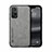 Soft Luxury Leather Snap On Case Cover DY1 for Xiaomi Mi 10T Pro 5G Gray