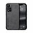 Soft Luxury Leather Snap On Case Cover DY1 for Xiaomi Mi 11i 5G (2022) Black