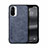 Soft Luxury Leather Snap On Case Cover DY1 for Xiaomi Mi 11i 5G Blue