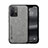 Soft Luxury Leather Snap On Case Cover DY1 for Xiaomi Mi 11T Pro 5G Gray