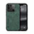 Soft Luxury Leather Snap On Case Cover DY1 for Xiaomi Redmi 10 India Green