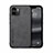 Soft Luxury Leather Snap On Case Cover DY1 for Xiaomi Redmi A2 Plus Black