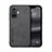 Soft Luxury Leather Snap On Case Cover DY1 for Xiaomi Redmi K50 Gaming AMG F1 5G Black