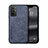Soft Luxury Leather Snap On Case Cover DY1 for Xiaomi Redmi Note 10 Pro 4G Blue